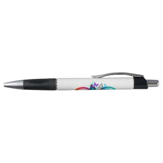 Stylo Bright infinity with rainbow butterfly (Haut)