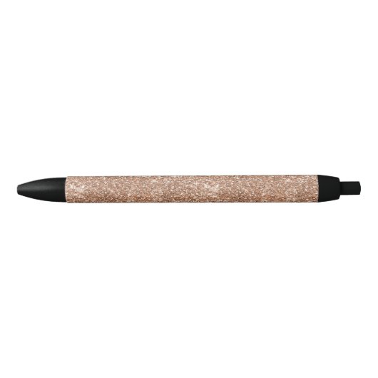 Stylo brillant d'or de parties scintillantes (Devant)