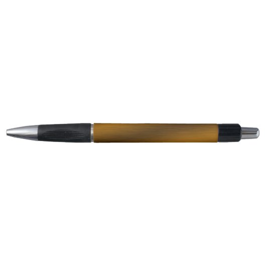 Stylo Bronze Brossé Faux Élégant (Devant)