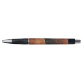 Stylo Brown Noir Noir Faux Cowhide (Devant)