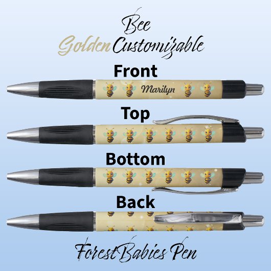 Stylo Bumblebee, Jolie Bee Design, 🐝 d'or d'abeille
