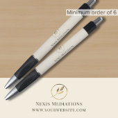 Stylo Bureau du logo simple et élégant