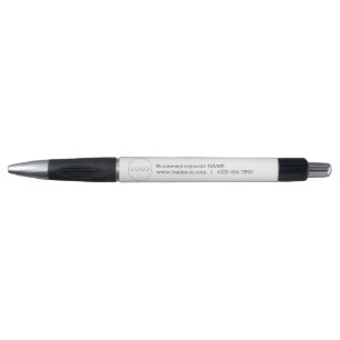 Stylo Business Corporate Round Logo Nom Coordonnées