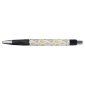 Stylo Cactus en pastel mou et motif succulent (Devant)