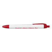 Stylo cadeau de l'auteur, personnalisable, Script  (Haut)