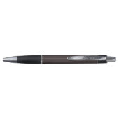 Stylo Café noir (couleur solide) (Dos)