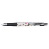 Stylo Cafés, Haricots, Coeurs, Amateur De Café (Dos)