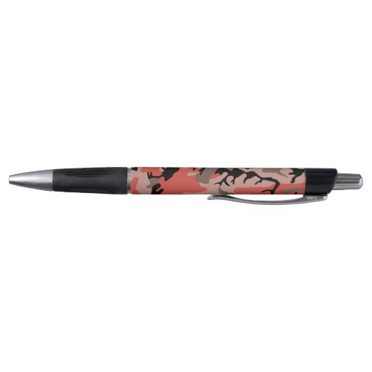 Stylo Camouflage rouge et Brown, Armée (Bas)