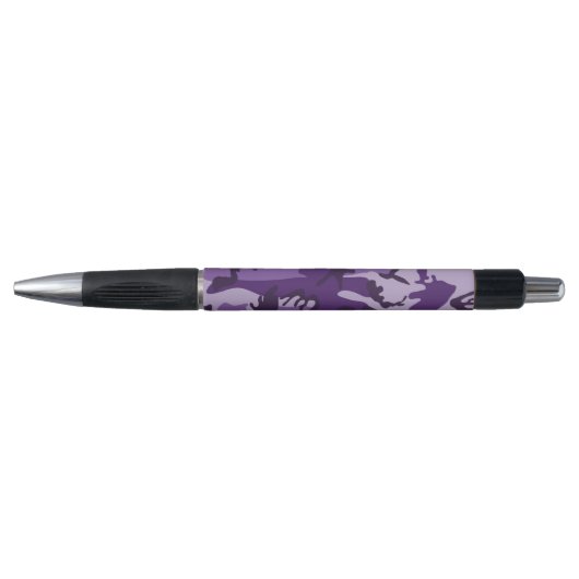 Stylo Camouflage Violet, Militaire, Armée (Devant)