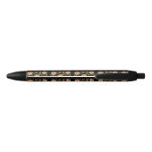 Stylo Capybara avec Motif de champignons (Dos)