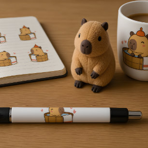 Stylo Capybara Cadeau de papeterie d'animal mign