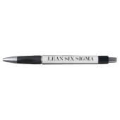 Stylo Ceinture noire Certifiée Lean Six Sigma Master (Devant)