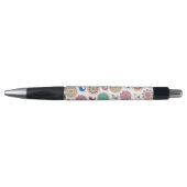 Stylo Chanter Bird et Mandala Folk Art Motif (Devant)