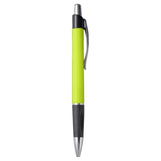 Stylo Chartreuse Couleur jaune uni (Bas (Vertical))