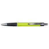 Stylo Chartreuse Couleur jaune uni (Dos)