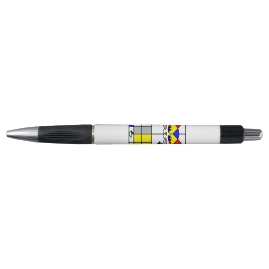 Stylo Chat de Mondrian (Devant)