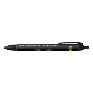 Stylo chat noir