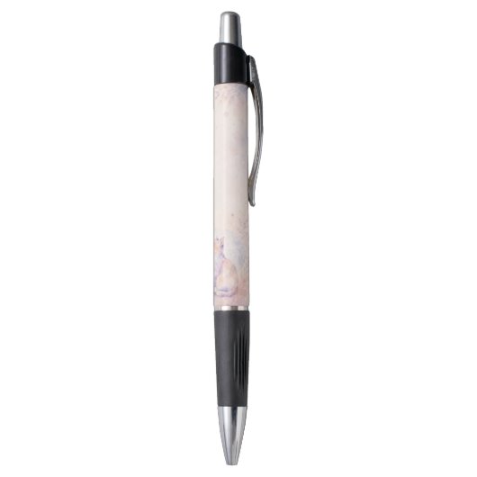 Stylo Chat silencieux au clair de lune (Bas (Vertical))