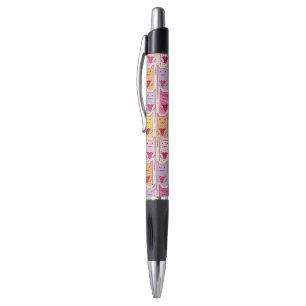 Stylo Chats mignons avec les coeurs affectueux
