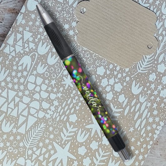 Stylo Chaux foncée qui s'étincelle