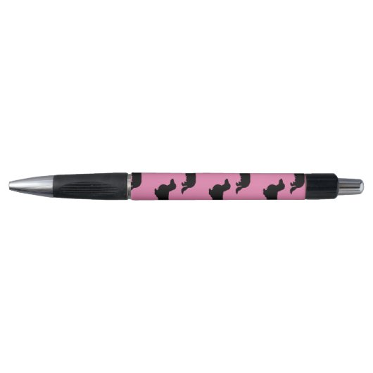 Stylo Cheveux longs Dachshund - Silhouette 1 (Devant)