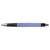 Stylo Chevrons Bleu Blanc Fancy (Devant)