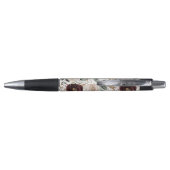 Stylo Chic Bourgogne Crème Floral (Dos)