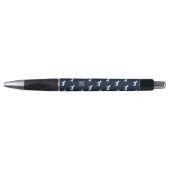 Stylo Chiens de Sibérie Husky Motif Monogrammé (Devant)