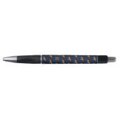 Stylo Chiens de taureau Motif Monogramme (Devant)