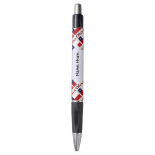 Stylo Chili Drapeau chilien Carrelé Personnalisé