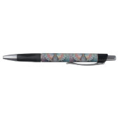 Stylo Chuchotements de couleur : Papillon fractal pastel (Bas)