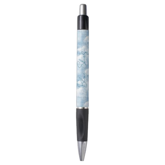 Stylo Cieux bleus Nuages (Devant (Vertical))