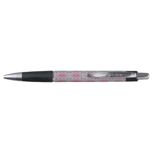 Stylo Circular Pattern Name Customizable Ballpoint Pen (Dos)