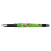 Stylo Citron vert et citron vert mignon graphique (Devant)