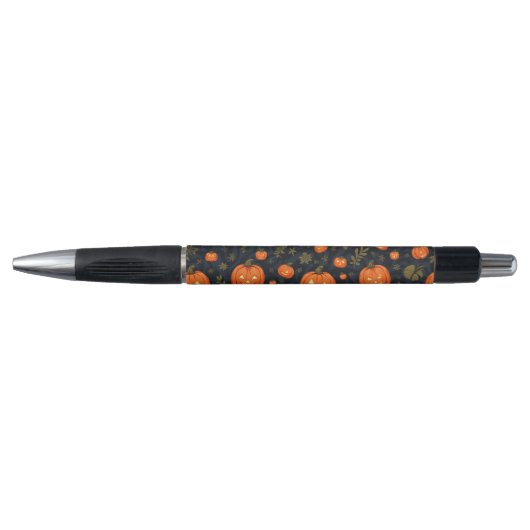 stylo citrouille halloween (Devant)