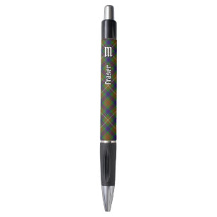 Stylo Clan Fraser Chasse Tartan Pen