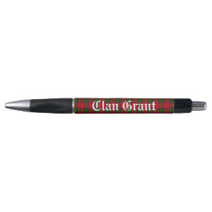 Stylo Clan Grant Tartan Plaid