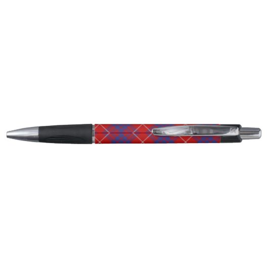 Stylo Clan Hamilton Red Tartan Pen (Dos)