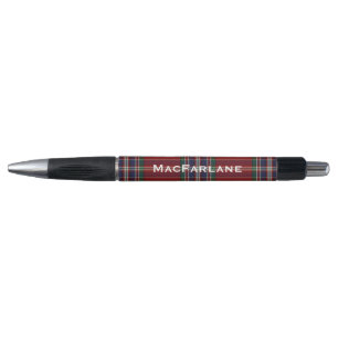 Stylo classique de coutume de plaid de tartan de