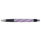 Stylo Classique Moderne Cute Chic Violet & Blancs (Devant)