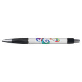 Stylo Clé arc-en-ciel (Devant)