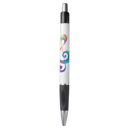 Stylo Clé arc-en-ciel (Devant (Vertical))