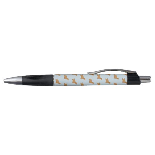 Stylo Cocker Spaniel Chiens Motif Monogramme (Haut)