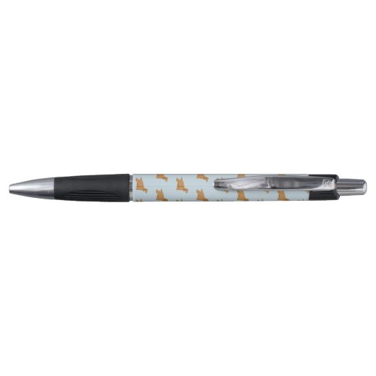 Stylo Cocker Spaniel Chiens Motif Monogramme (Dos)