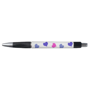 Stylo Coeurs colorés mignons