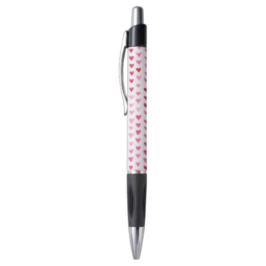 Stylo Coeurs d'aquarelle (Haut (Vertical))