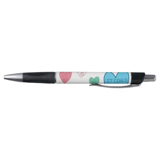 Stylo Coeurs de bonbons (Bas)