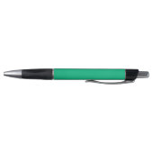 Stylo Collage décoré d'un monogramme vert de photo (Bas)