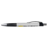 Stylo Collage jaune de monogramme et de photo (Haut)