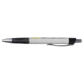 Stylo Collage jaune de monogramme et de photo (Bas)